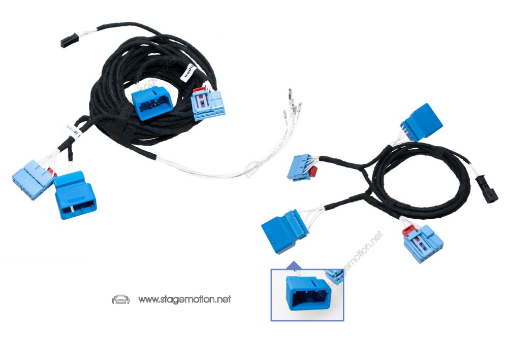 Cableado de reequipamiento de luces traseras LED Highline originales para VW Passat CB5