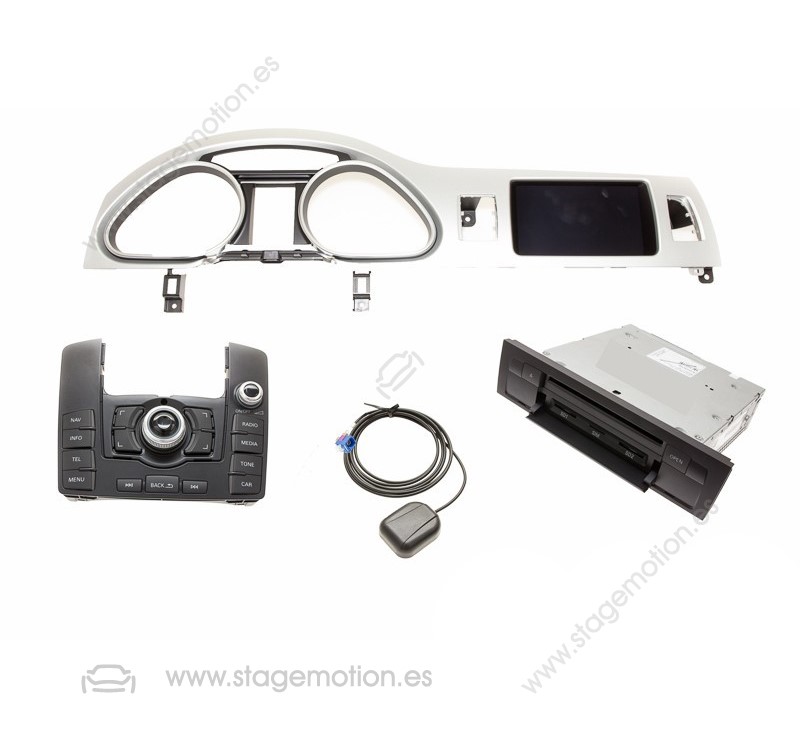 Kit de conversión MMI radio a MMI navegación plus para Audi Q7 4L