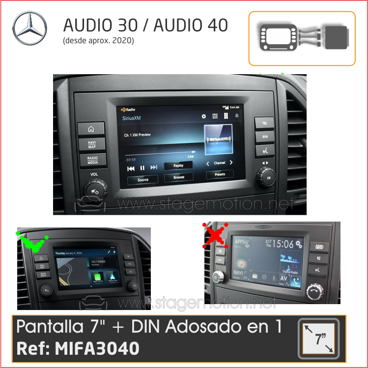 Interface Multimedia MB Audio30 / Audio40 Garmin