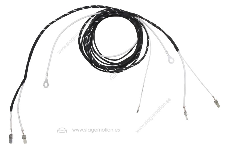 Cableado conector de asiento con ventilación de asiento y función masaje para VW Touareg 7P