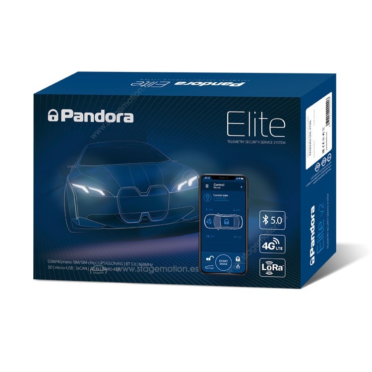 Sistema de alarma para coche Pandora ELITE