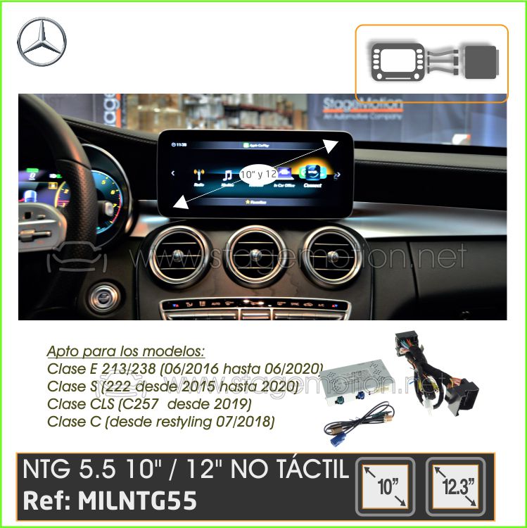 Interfaz Cámaras Visión + Vídeo AUX NTG 5.5 High 10"/12" (no táctil)