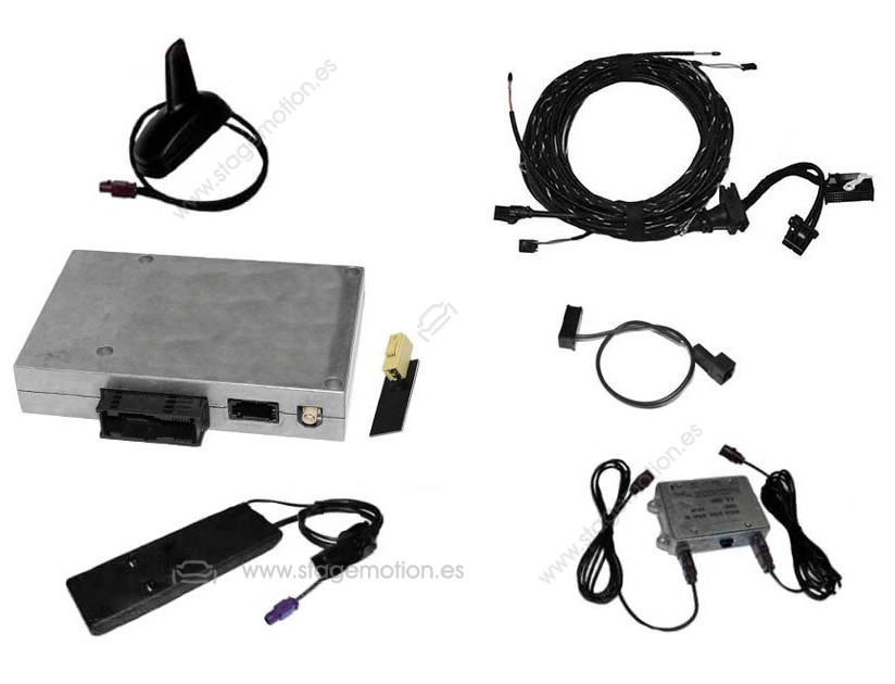 Kit de teléfono móvil FSE Bluetooth para Audi A4 8K &quot;Completo&quot;