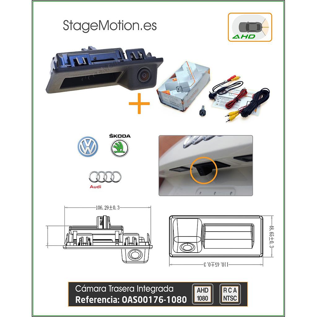 Cámara Trasera RCA asidero Audi / VolksWagen / Skoda