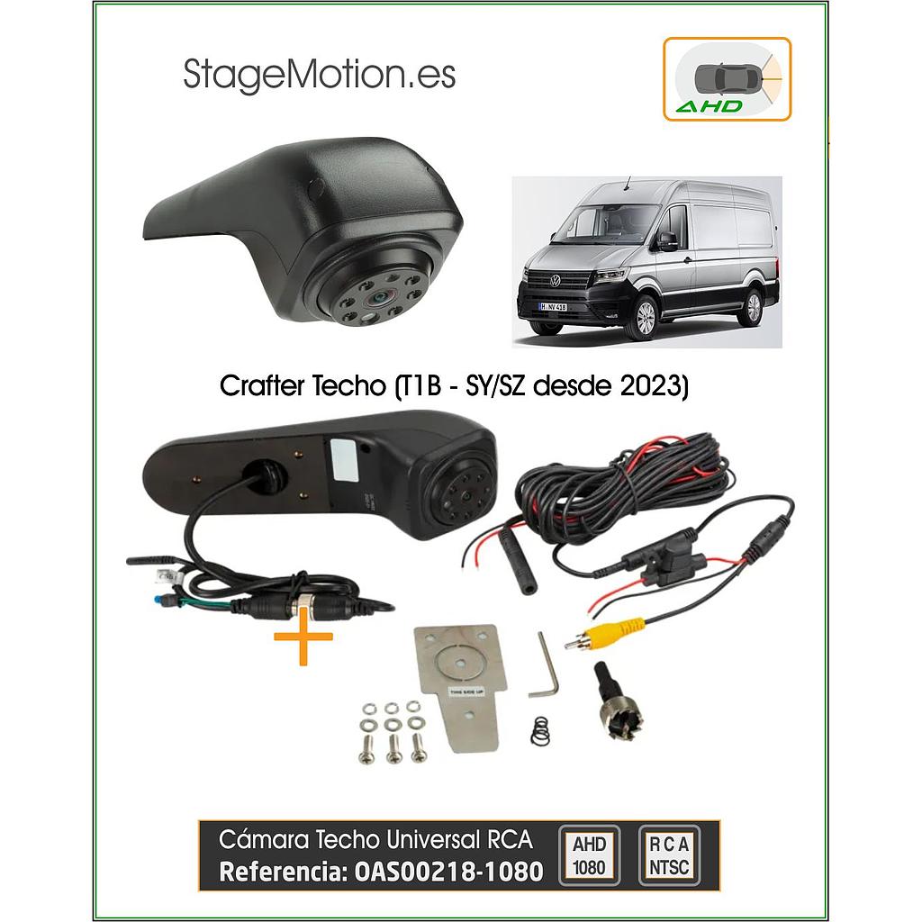 Cámara Trasera AHD-1080 RCA Crafter/MAN(TGE) Techo (T1B - SY/SZ desde 2023)