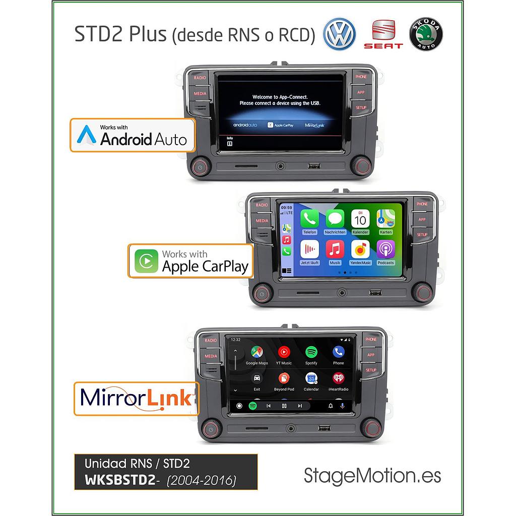 MIB-STD2 High (CarPlay + AndroidAuto + RVC + USB)