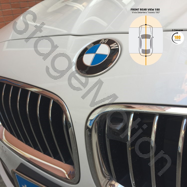 Kit 180º Visión para BMW EVO TÁCTIL (desde aprox. 06/2016) Pantallas: 6,5&quot;/8.8&quot;/10,25&quot;