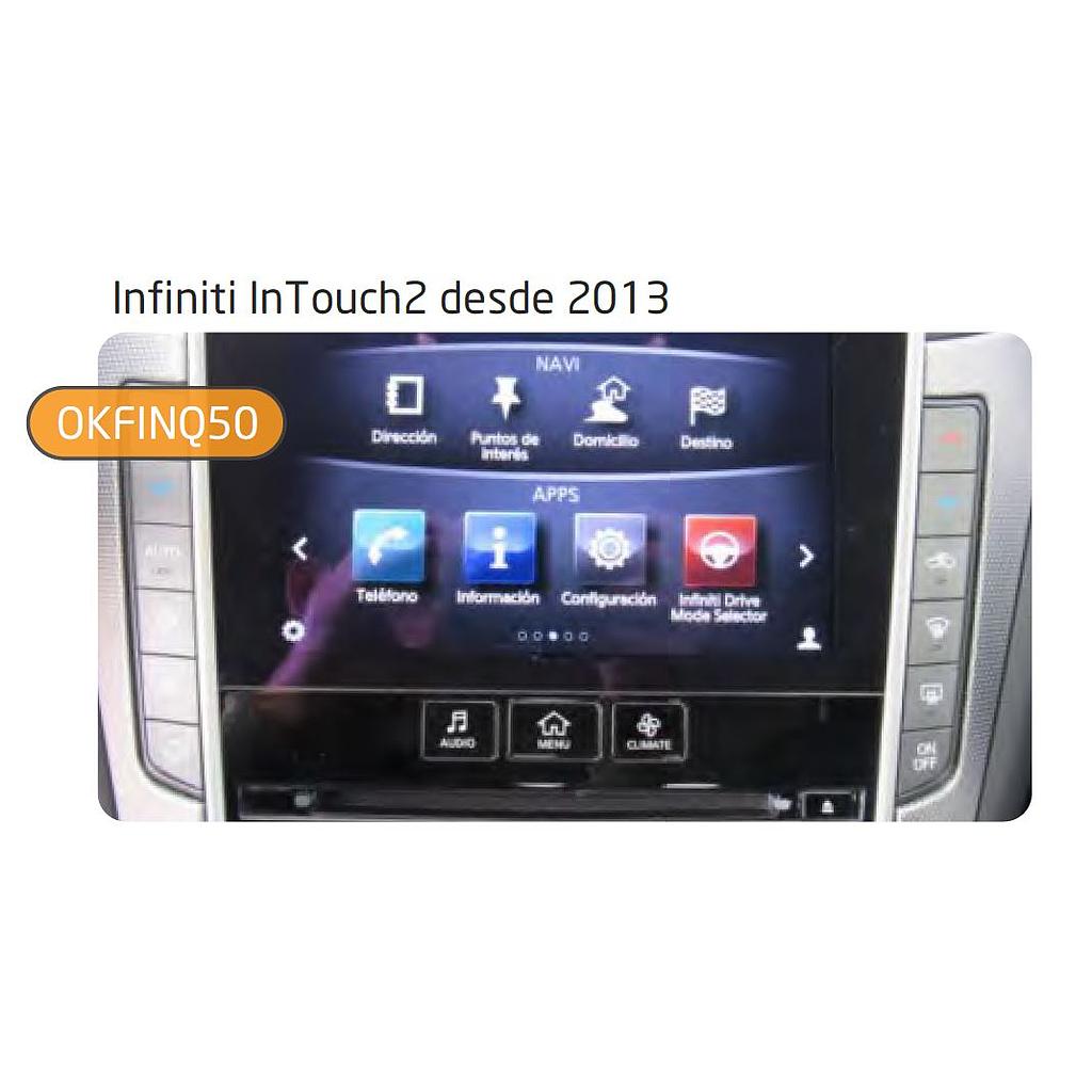 Kit RVC Integrado Infiniti Q50 (InTouch 2)