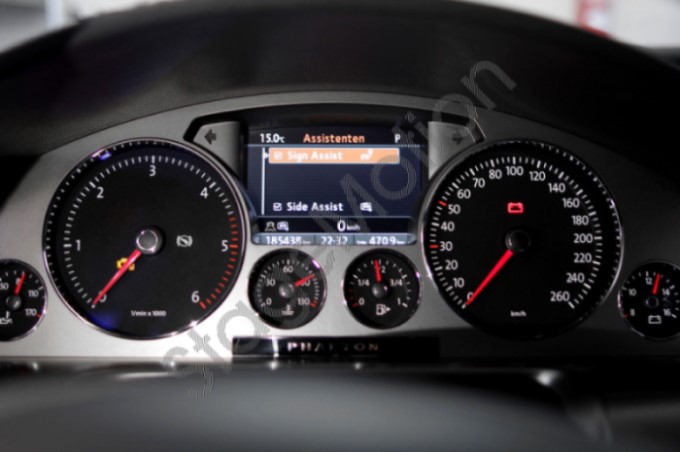 Asistente de cambio de carril para VW Phaeton 3D