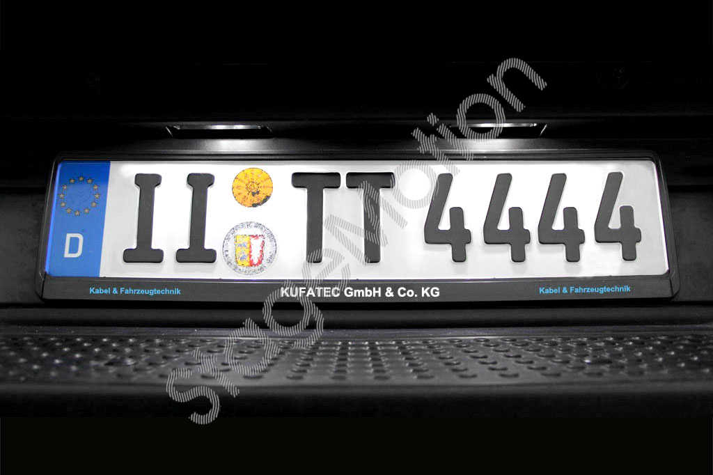 Kit de luces de matrícula LED para VW Amarok