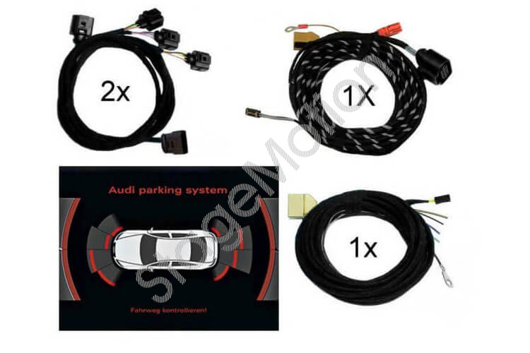 Cableado Parking System delantero y trasero para Audi A8 4E