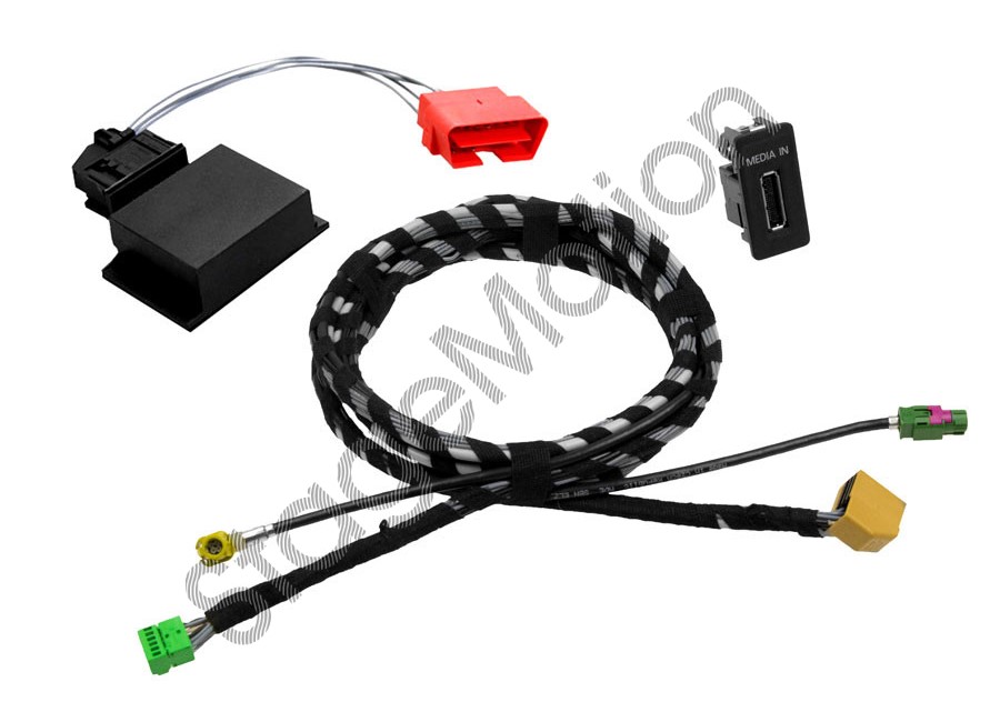 Reequipamiento multimedia MEDIA-IN para VW Golf 7
