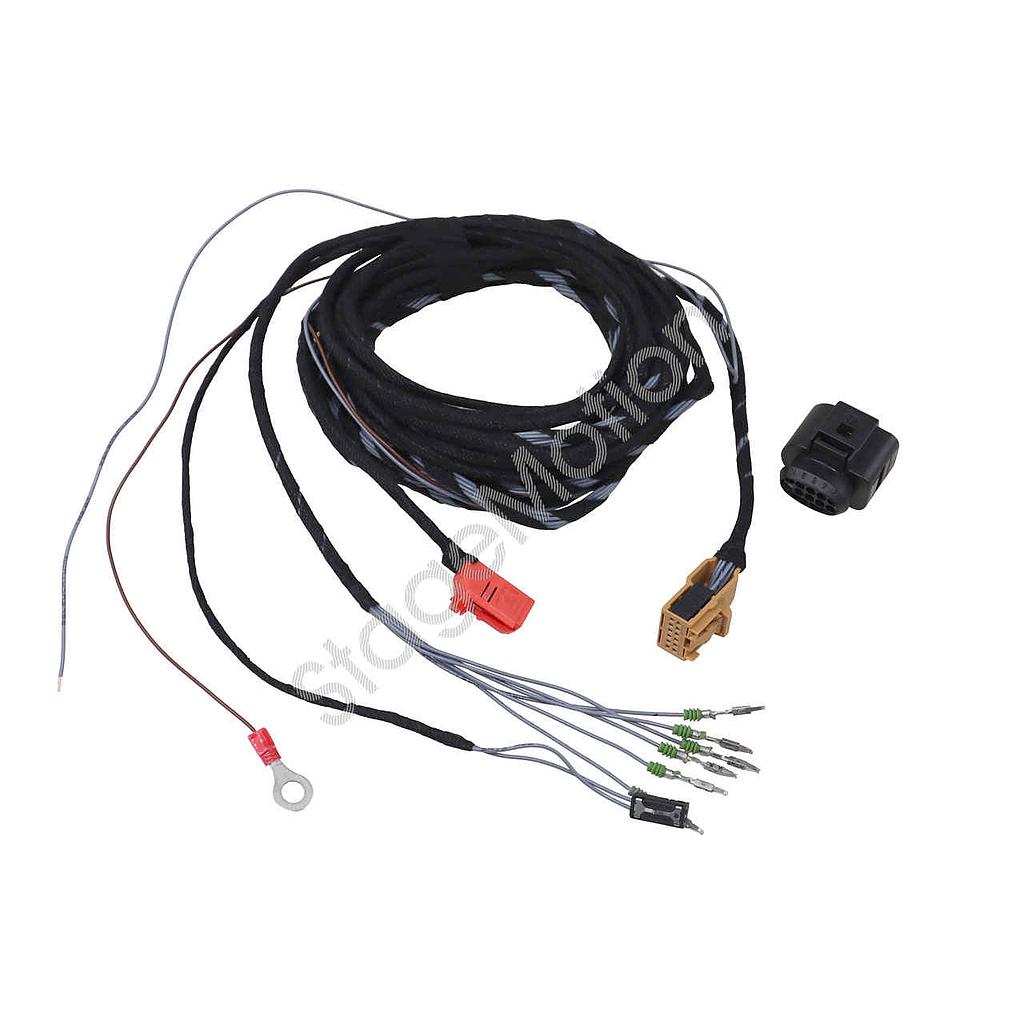 Cableado de la unidad de control frontal PDC para Audi A4 B6, A4 B7, A4 8H Cabrio