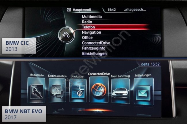 Vídeo Activo BMW, Mini CIC iDrive NBT / EVO ID5-ID6 / MGU Professional F / G-SerieS (Versión:OBD)