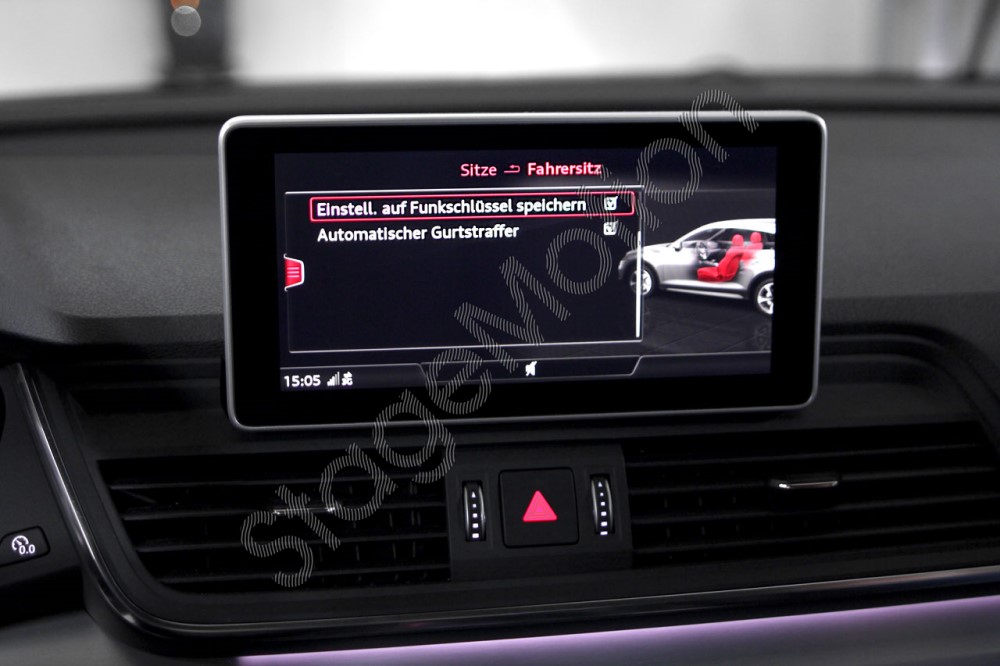 Kit completo asiento de conductor con memoria para Audi Q7 4M