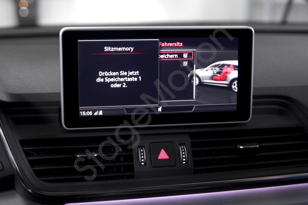 Kit completo asiento de conductor con memoria para Audi Q7 4M