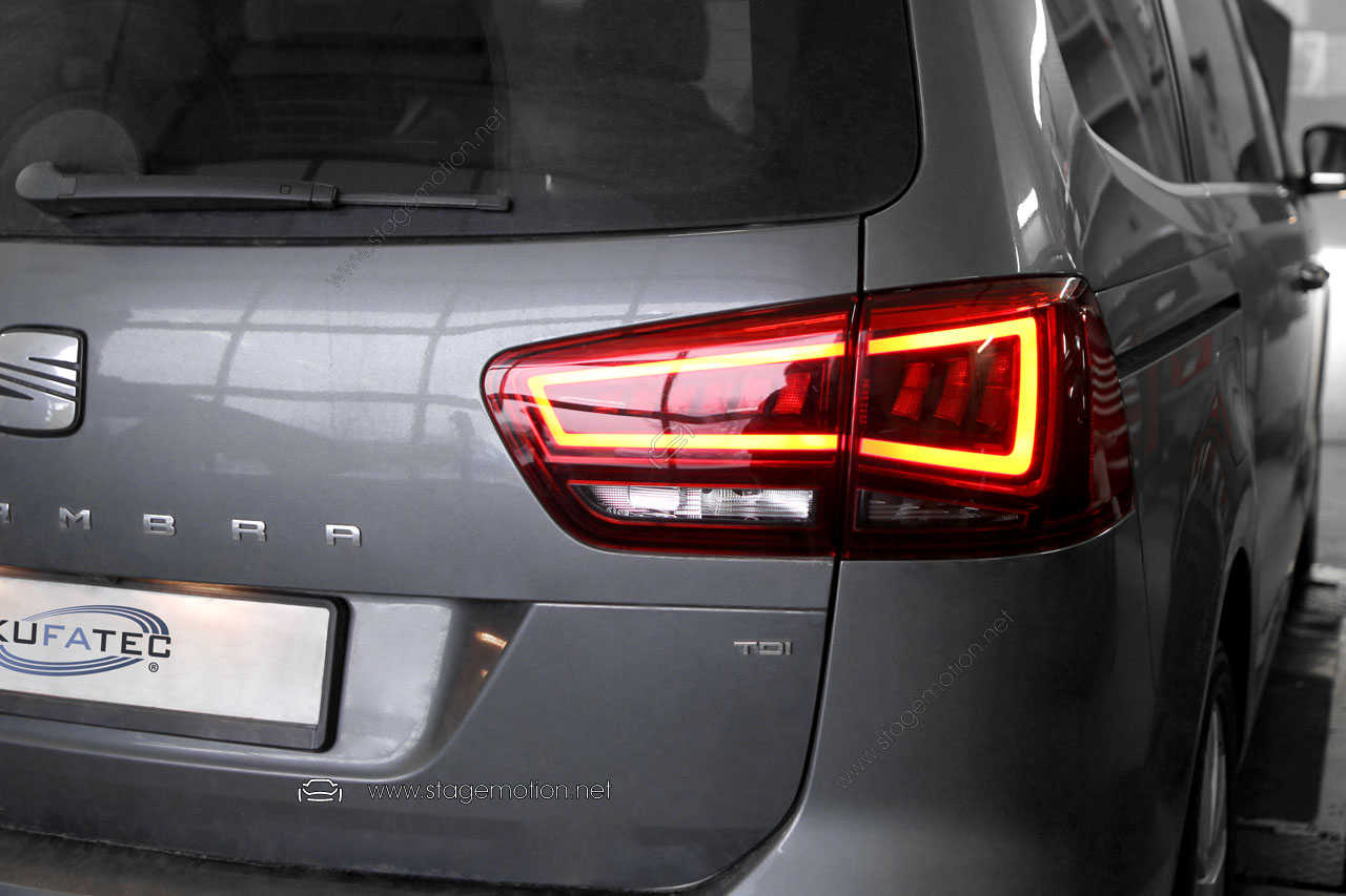Kit de cables y dongle de codificación de luces traseras LED para VW Sharan 7N, Seat Alhambra