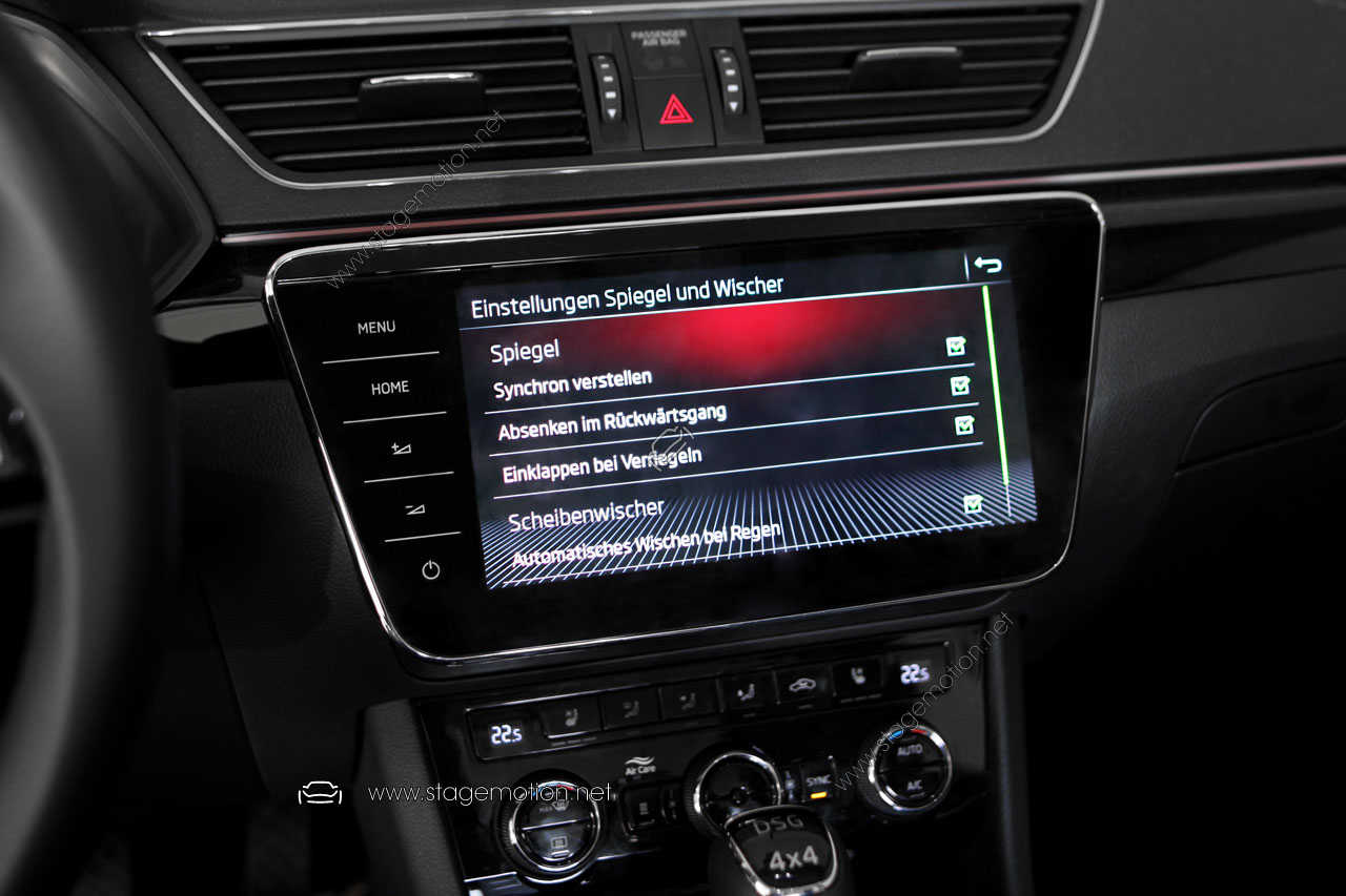 Kit de retrovisores exteriores plegables para Skoda Octavia 5E