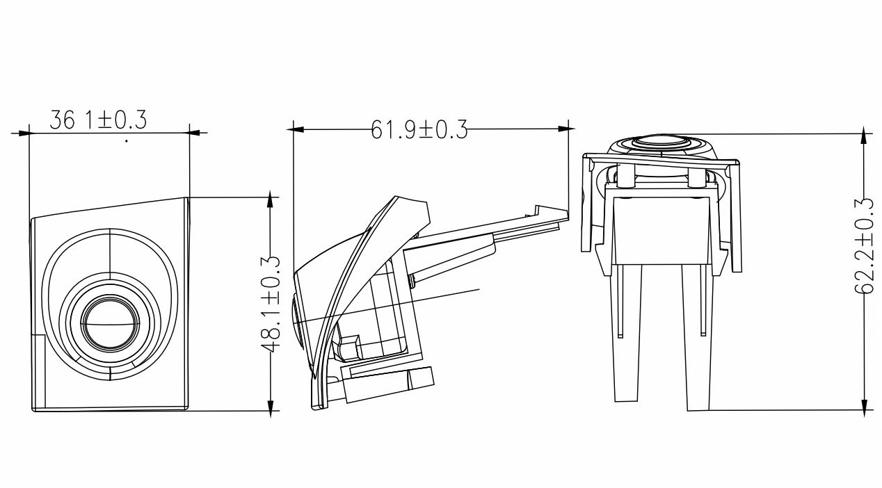 Cámara Frontal RCA para BMW Serie 3 GT (desde 2016) Series-F