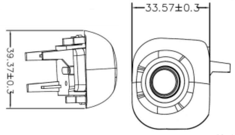 Cámara Frontal RCA MB Calandra (Bajo emblema) Tipo 3
