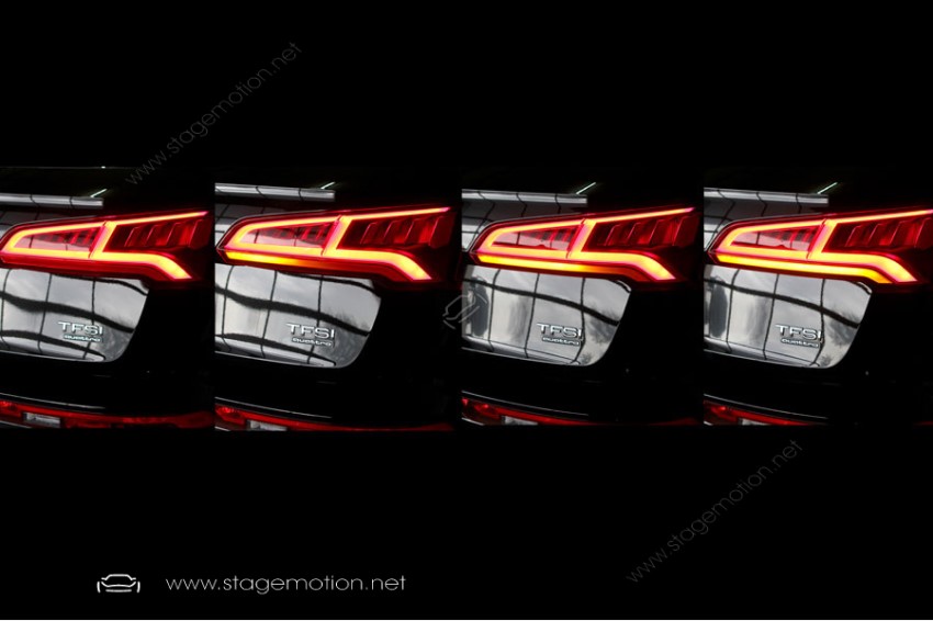 Kit luces traseras LED con intermitente dinámico para Audi Q5 FY