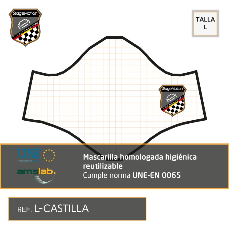 Mascarilla [L] Diseño: CASTILLA