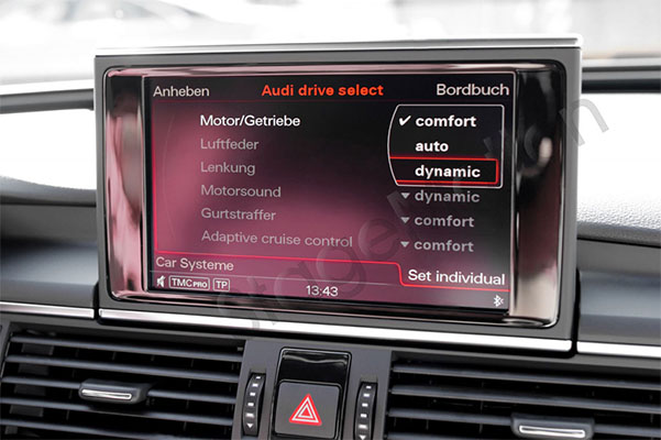 Kit completo Active Sound con Sound Booster para Audi A6, A7 4G