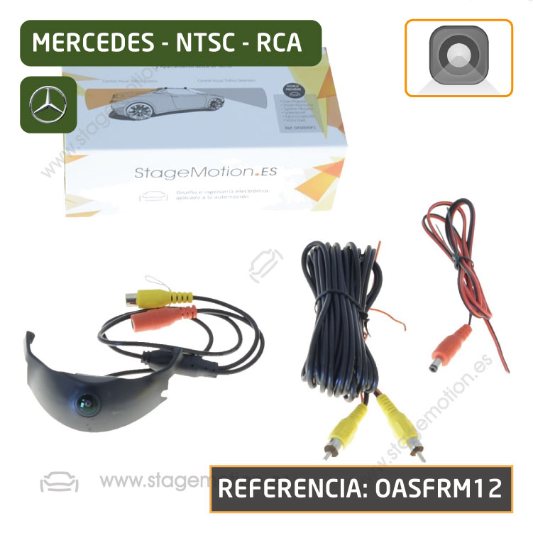 Cámara Frontal Específica RCA - Mercedes Clase A (10/2018>>) Calandra AMG Sport