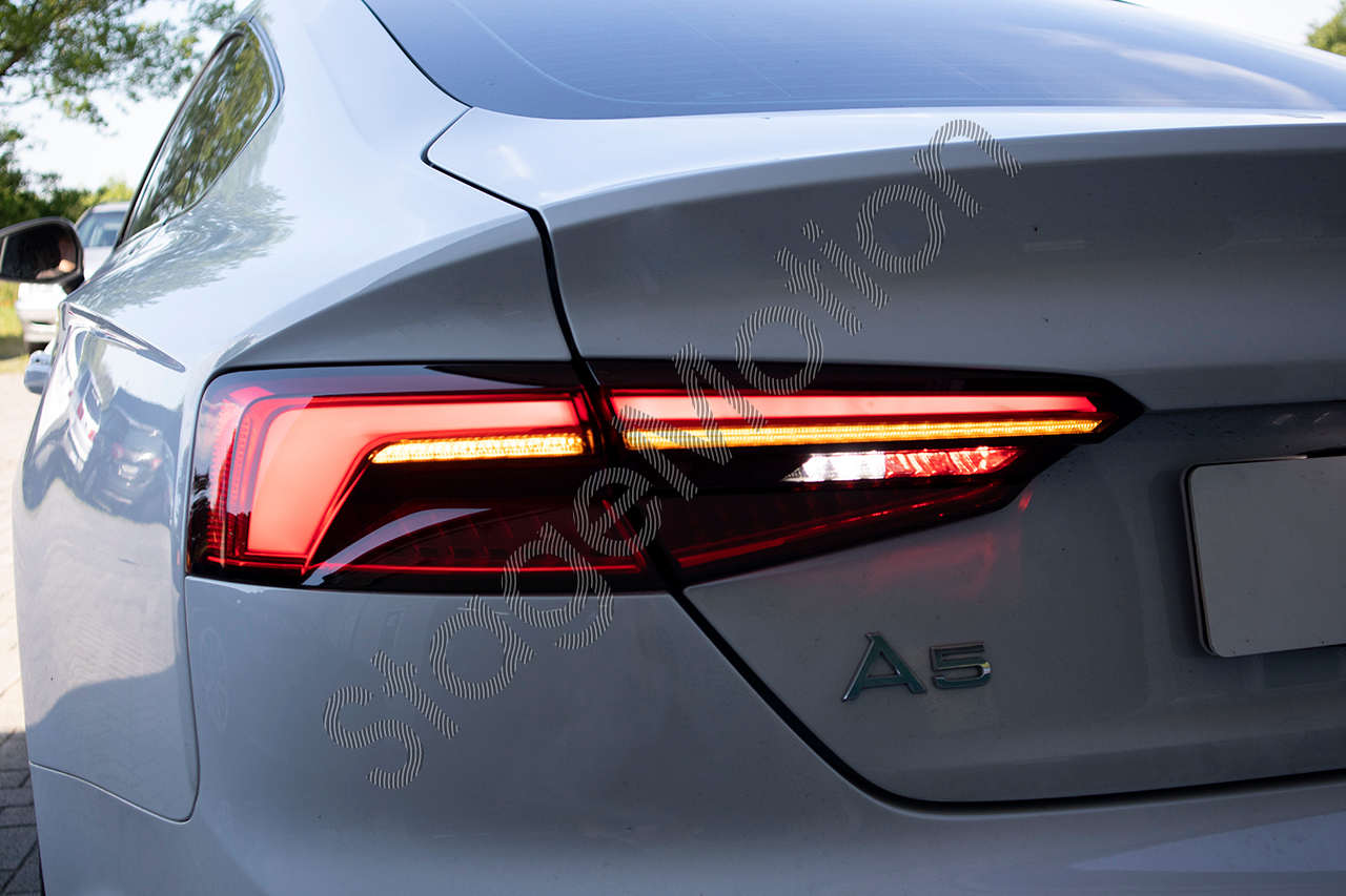 Kit de luces traseras LED con intermitente dinámico para el Audi A5 F5