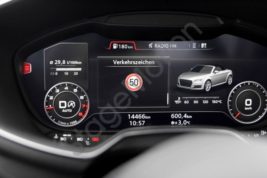 Codificación dongle de reconocimiento de señal de tráfico MLB para Audi