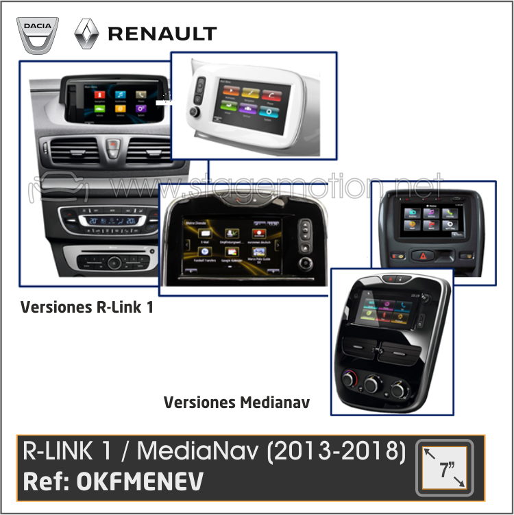 Compatibilidad R-Link-1 y MediaNav