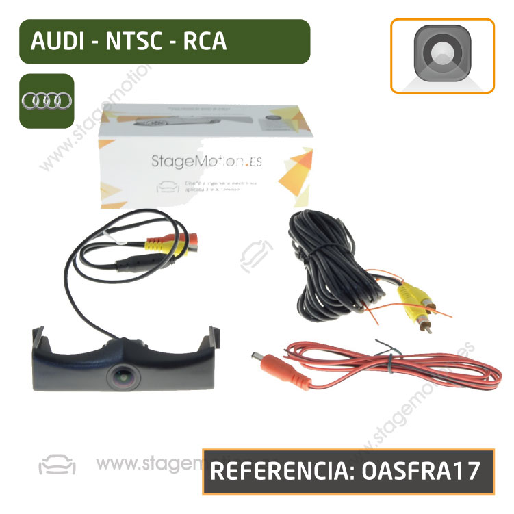 Cámara Frontal Específica RCA Audi A4 (8W 2020>>) *Calandra Básica