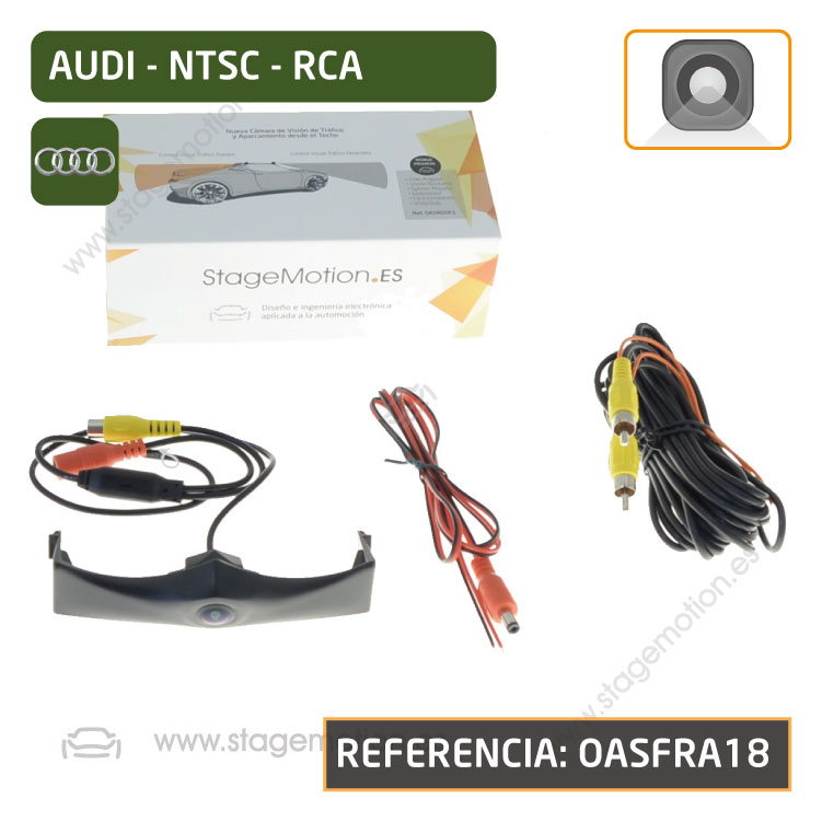 Cámara Frontal Específica RCA Audi A5 (F5 2016-2020)