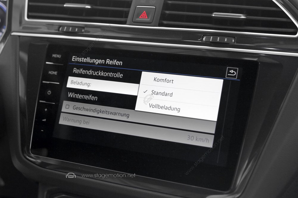 Sistema de control de presión de neumáticos (TPMS) para VW Tiguan AD1