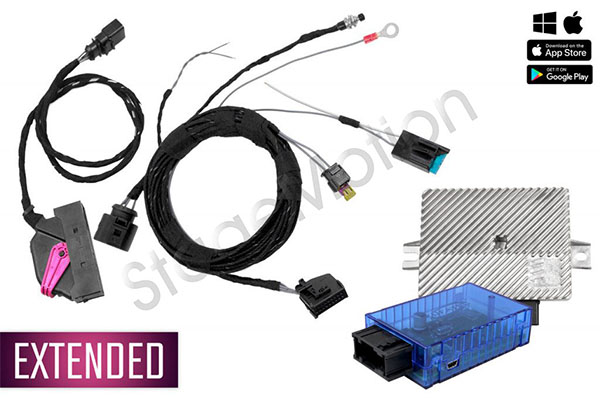 Kit completo Sound Booster específico incl. Amplificador de sonido para VW Golf 8