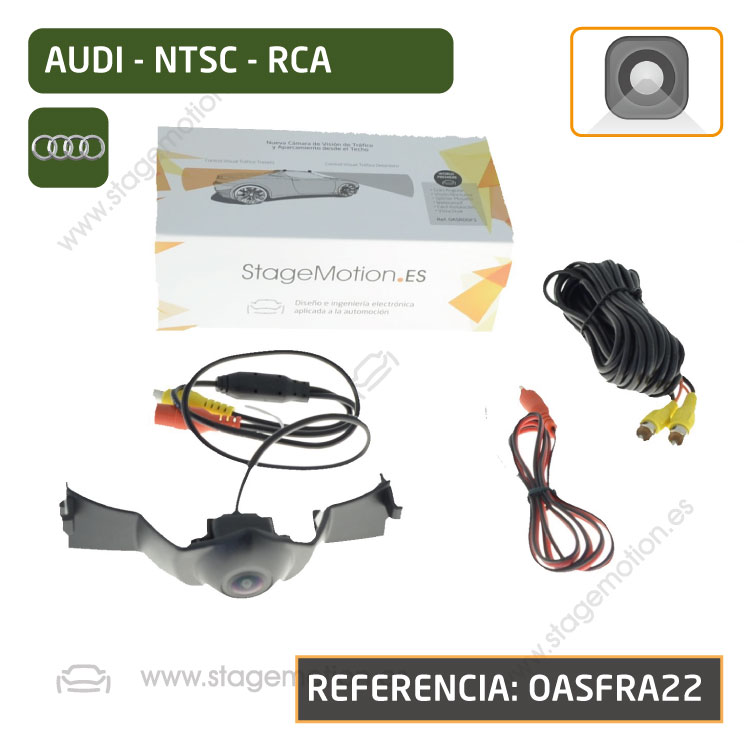 Cámara Frontal Específica RCA Audi A8 (4N Restiling 2019>>)