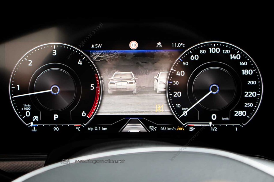 Juego completo del asistente de visión nocturna original para VW Touareg CR