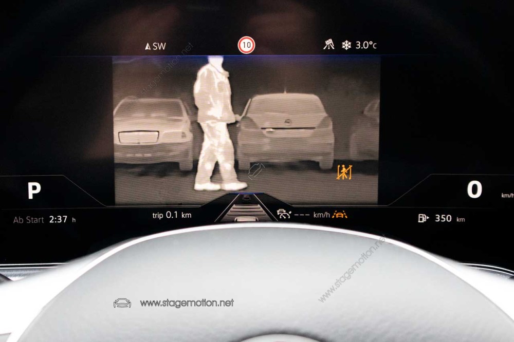 Juego completo del asistente de visión nocturna original para VW Touareg CR