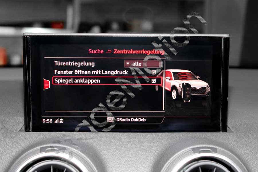 Pack Espejos Abatibles Originales Audi Q2 (GA)