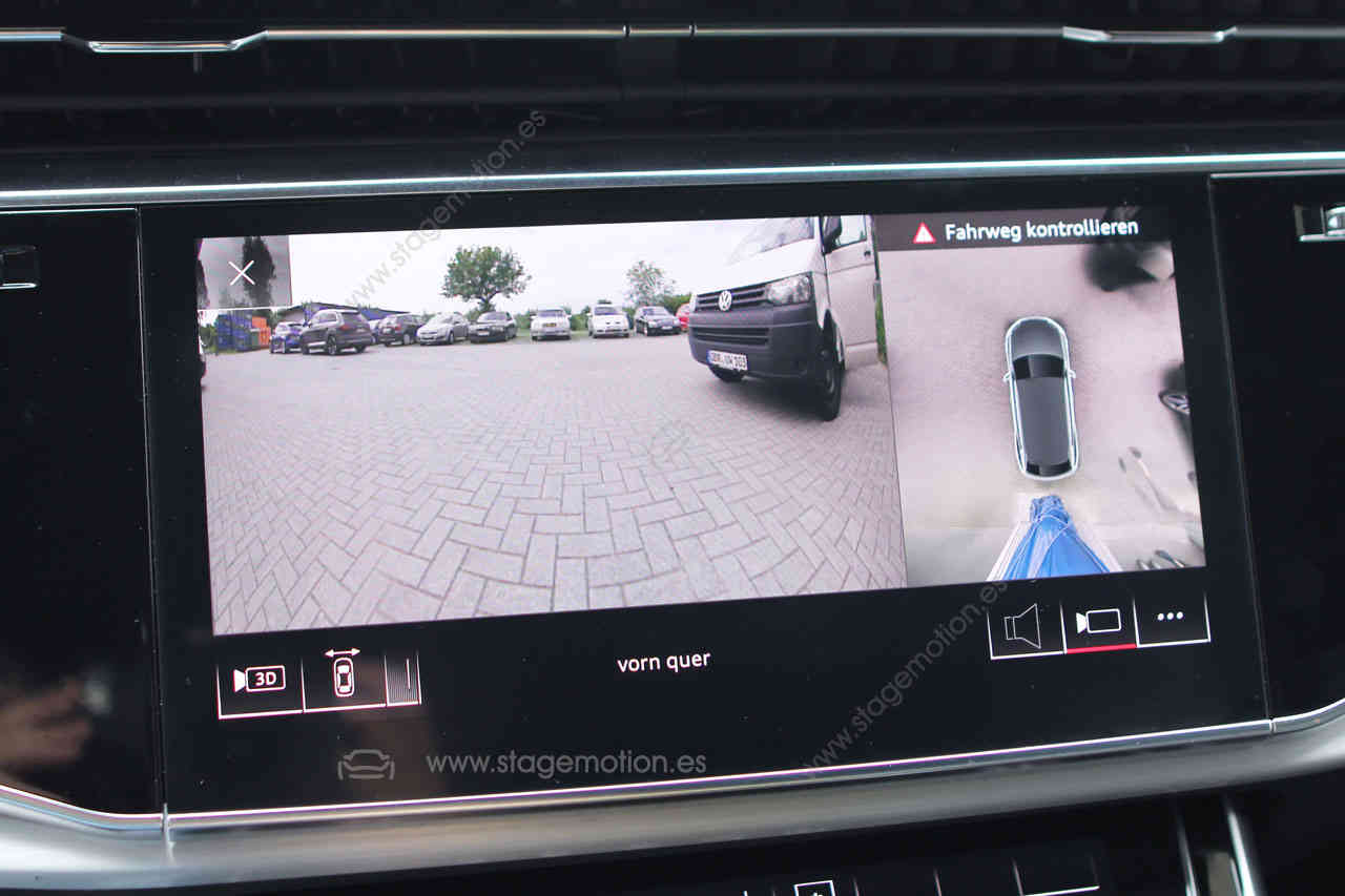 Kit Cámara envolvente - Sistema de 4 cámaras para Audi Q7 4M