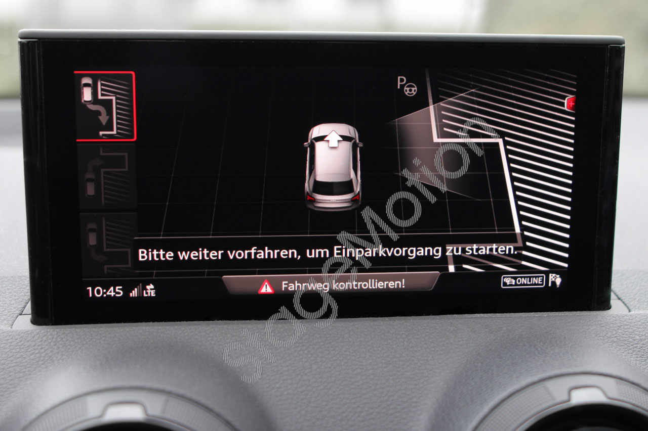 Kit completo Park Assist - ayuda para aparcar delante y detrás disponible para el Audi Q3 F3