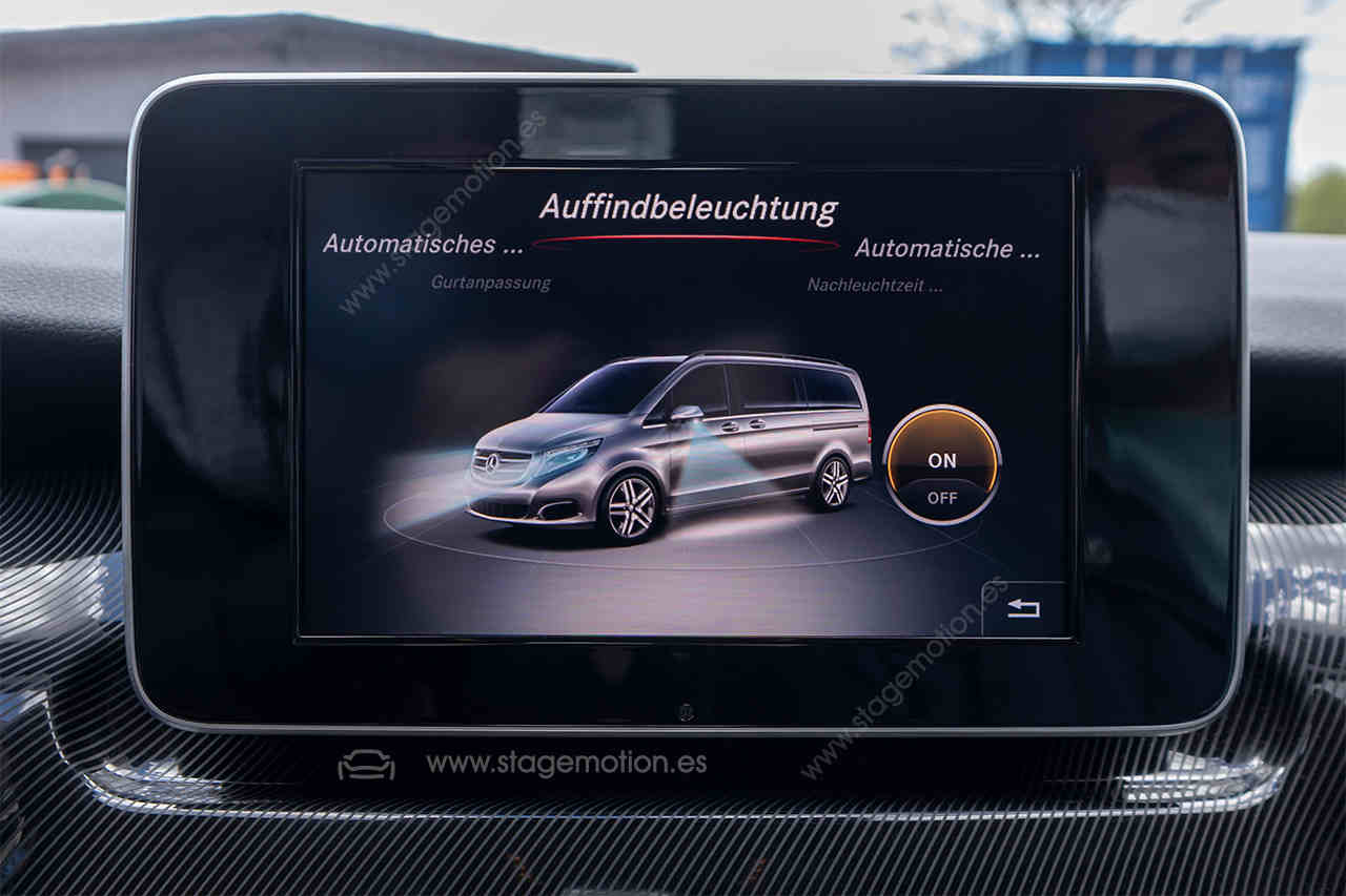 Kit retrovisores exteriores abatibles Mercedes Benz Clase V W447