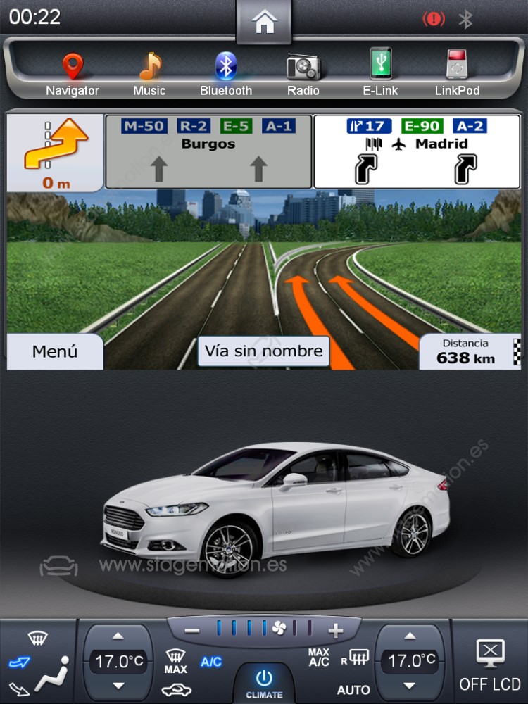 Kit Navegación Ford Mondeo desde 2014>>