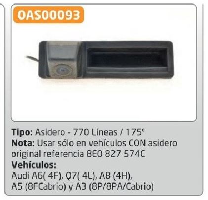 Kit RVC Integrado A3(8P) y A4(8E) RNS-E