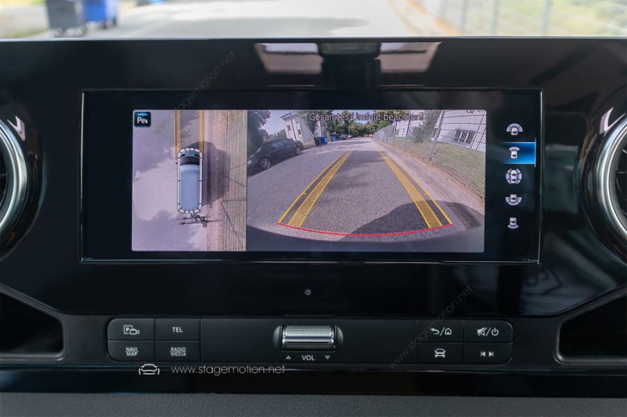 Dongle de codificación cámara de 360 ​​°código 501 / JB6 mientras se conduce en Mercedes Benz