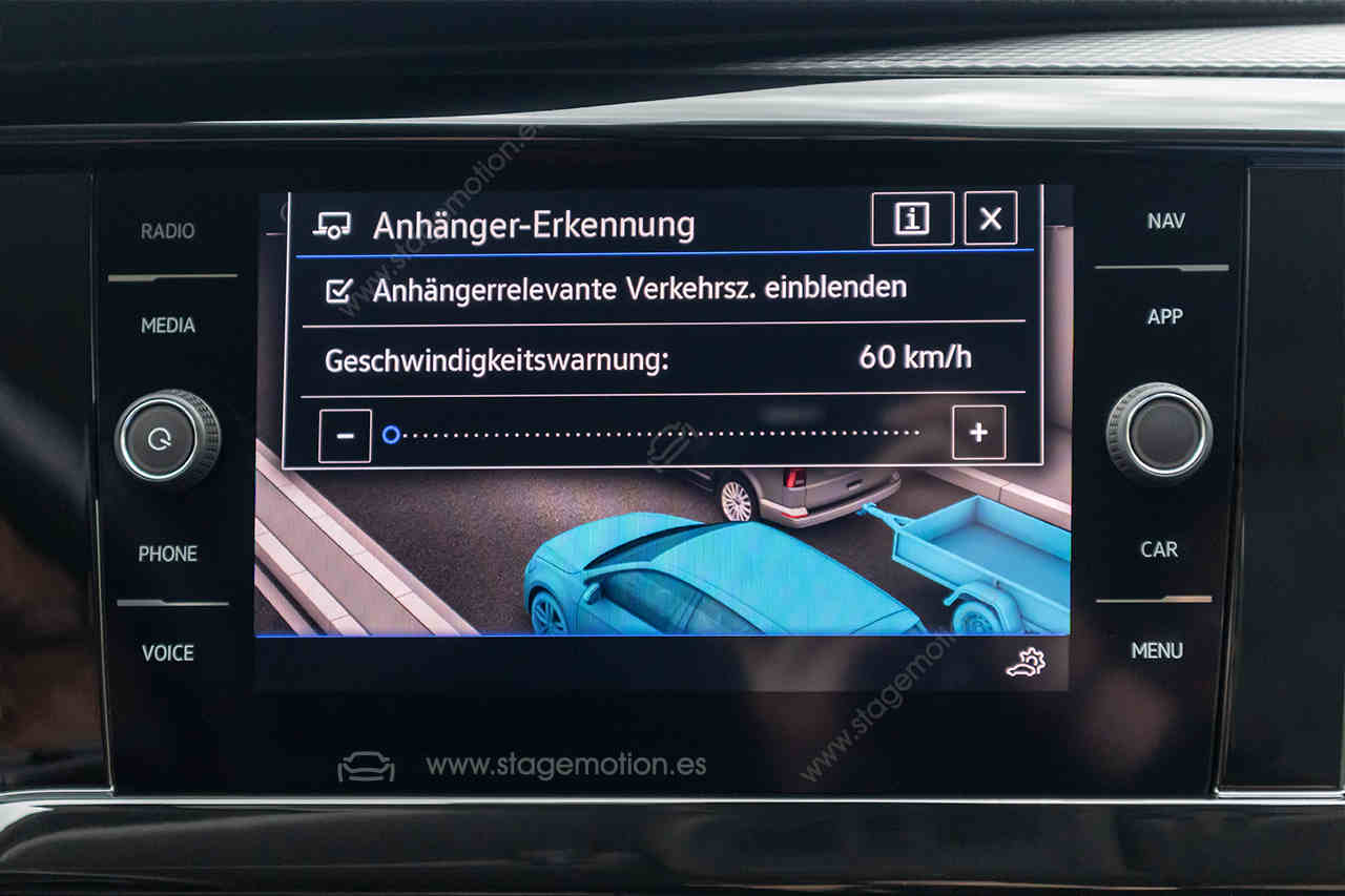 Kit de reequipamiento asistente de remolque para VW T6.1 SH