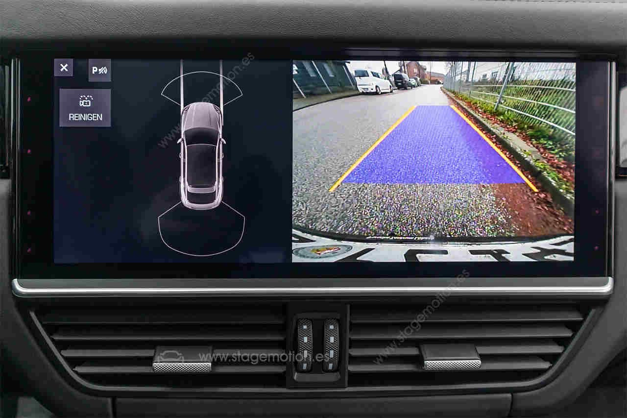 Kit cámara de visión trasera para Porsche Cayenne 9YA/9YB