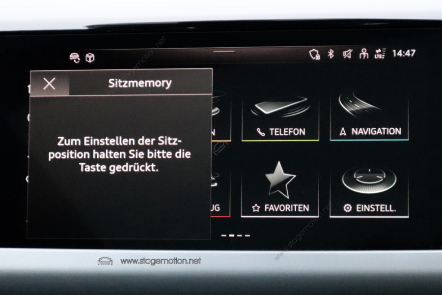 Kit completo de asiento del conductor con memoria Audi e-tron GT F8