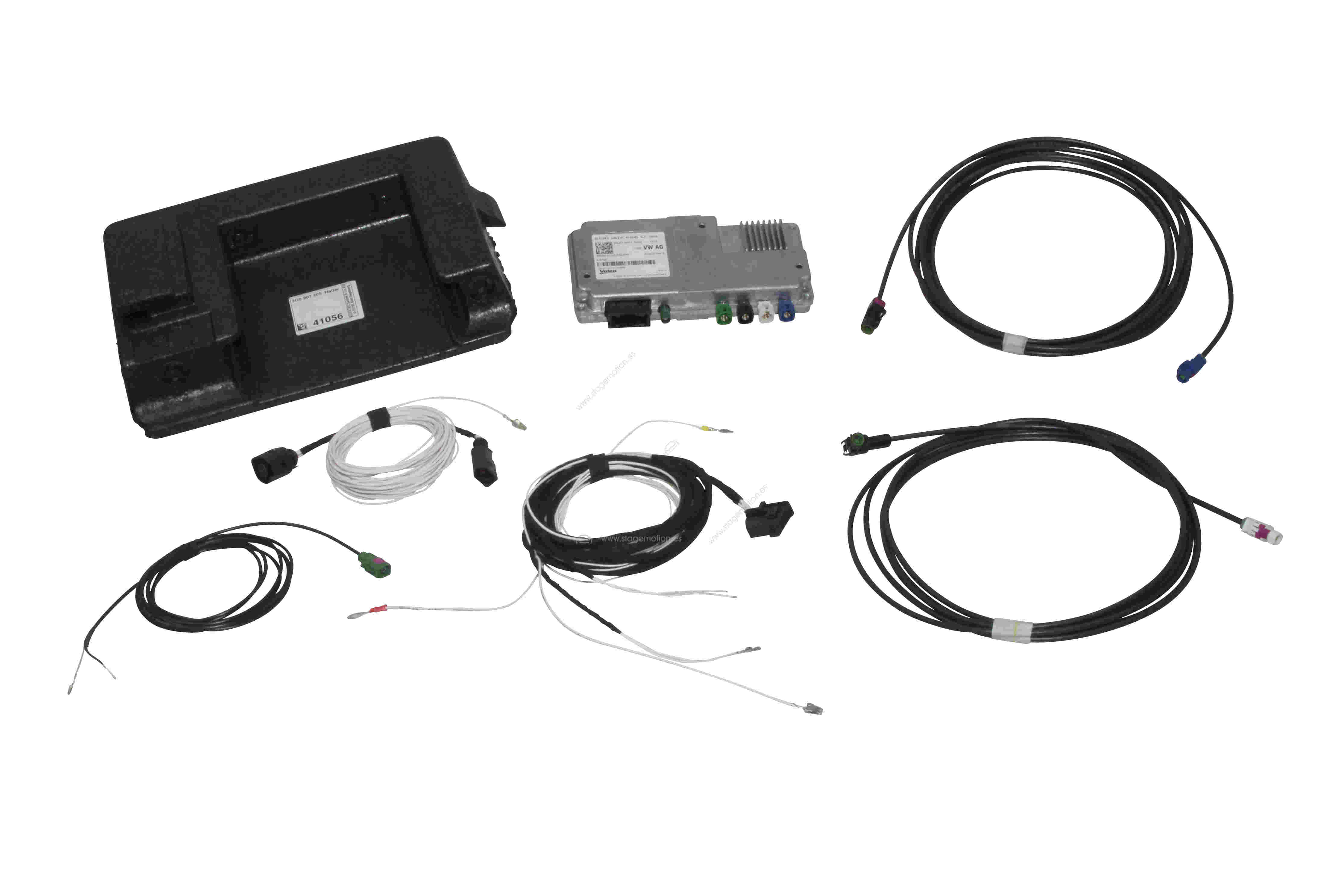 Kit de cámara de visión delantera y trasera para VW Passat B8