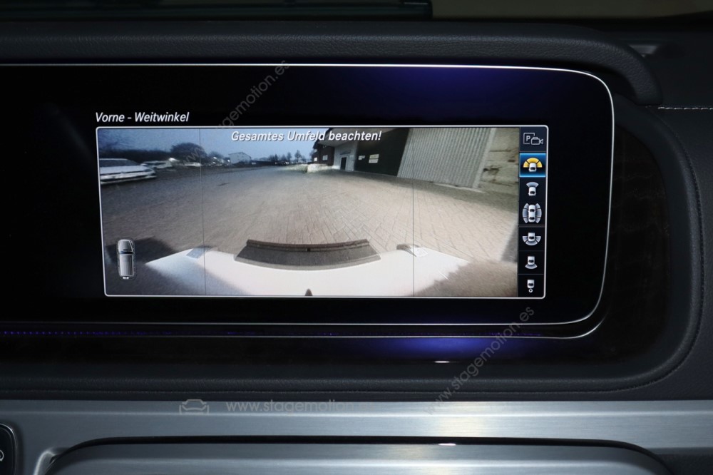 Kit completo cámara 360° código JS1 para Mercedes Benz Clase G 463 a partir de 2018